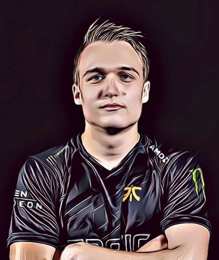 Magnet R6S Fnatic cartoonized by r6siegecenter