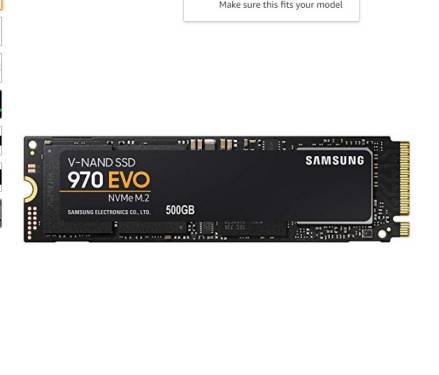 Samsung EVO 970 500GB SSD