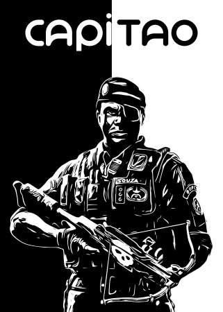 Capitao R6 Siege operator B&W design by r6siegecenter