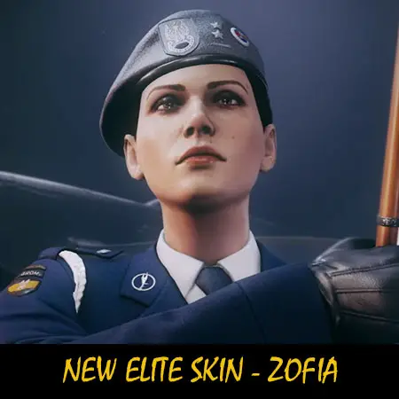 R6 Siege - Zofia Elite Skin "Duch Bojowy"