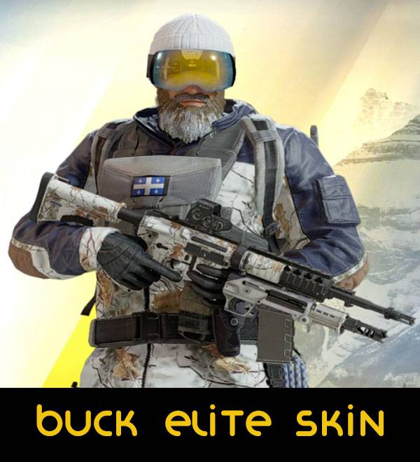 Buck Elite Skin - Rainbow Six Siege