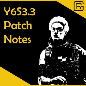 Rainbow Six Siege Y6S3.3 patch notes for Operation Crystal Guard